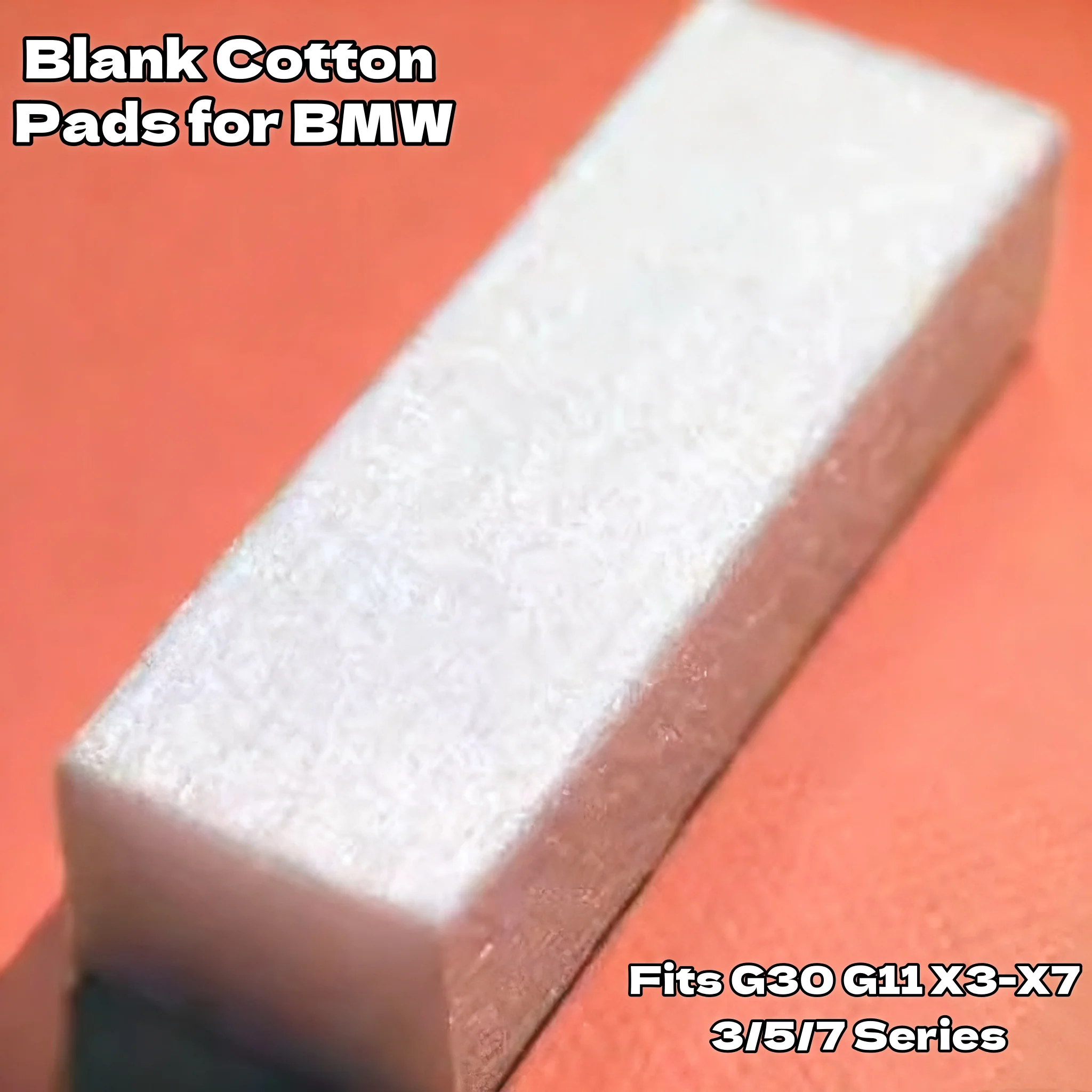 

5pcsPremium Blank Cotton Pads for BMW Ambient Air Fragrance - Fits G30 G11 X3-X7 3/5/7 Series