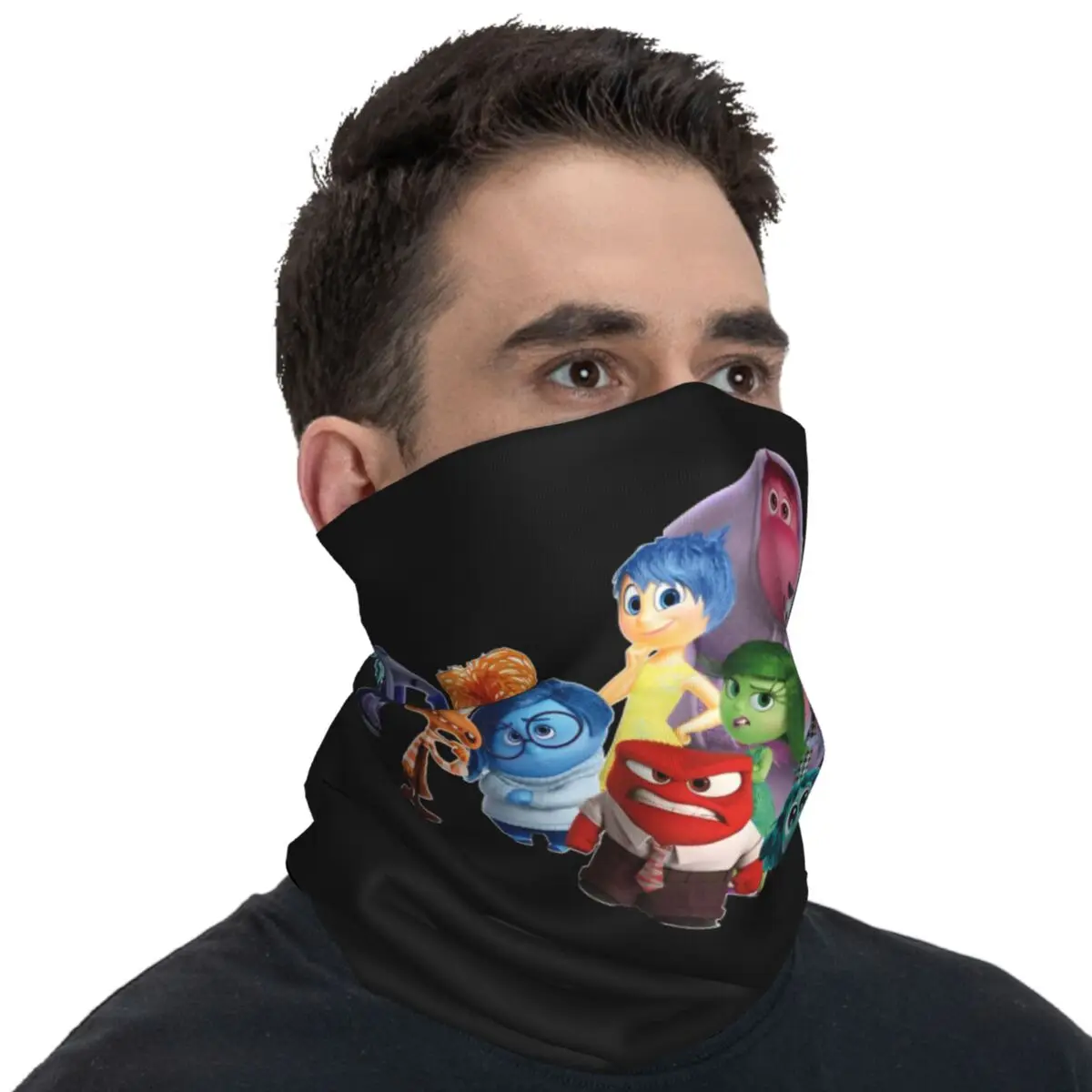 Inside Out Bandana Retro Cycling Mask Riding Fishing Windproof Balaclava Graphic Neck Cover Tactical Mask