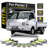 BMTxms 8Pcs Canbus For Hyundai Porter 2 2013 2014 2015 2016 2017 2018 2019 2020 2021 2022 2023 Car LED Interior Light Bulb Kit