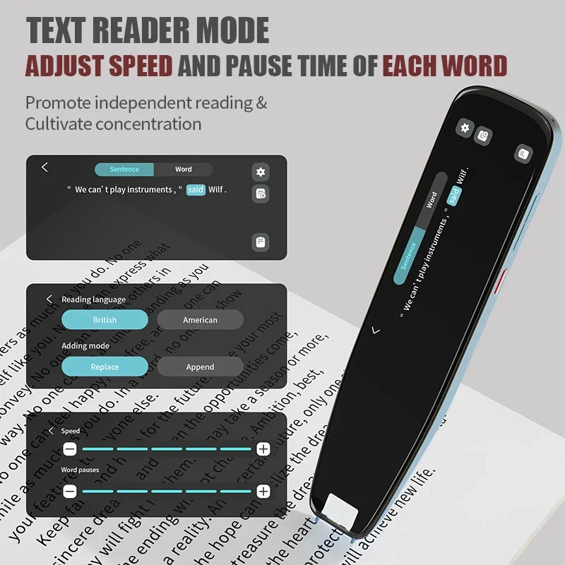 NEWYES Electronics Dictionaries Sprachübersetzer Auto Voice Intelligent Scan Translator Pen