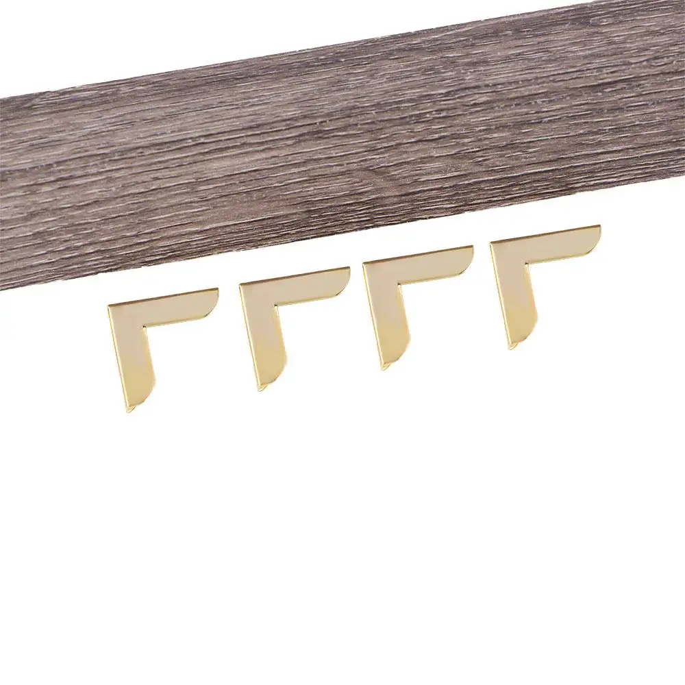 Soportes de esquina decorativos, herrajes para muebles, carpetas de menús de cuaderno, caja de joyería, álbumes de recortes, protectores de esquina