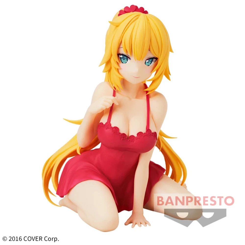 In Stock Banpresto Relax Time Anime Hololive If Shirakami Fubuki Yozora Mel Akai Haato Ookami Mio Figure Model Boxed Toy