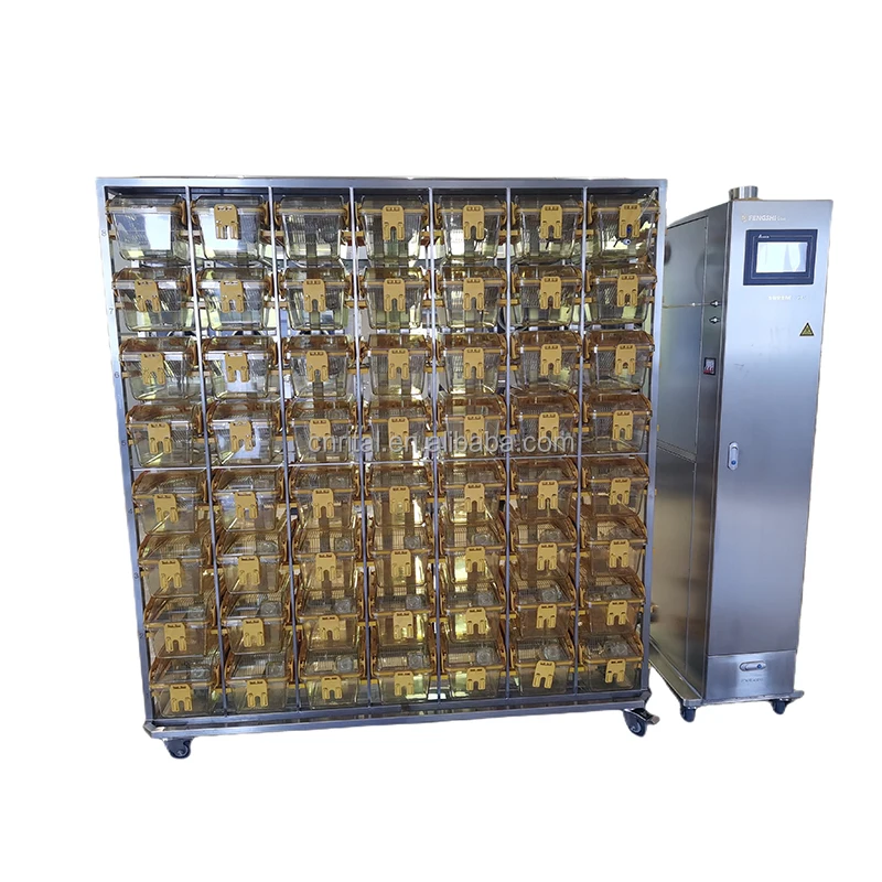 Laboratory Animal Individually Ventilated Cage Lab IVC Rodent Rack System SPF Mouse Mice Rat Breeding Cage