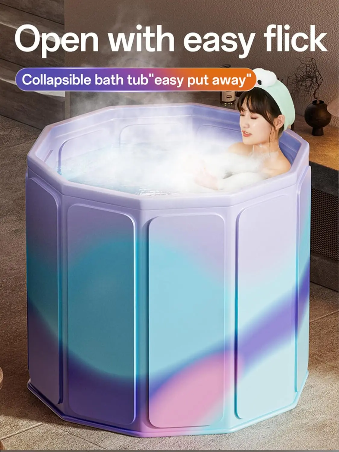 

Ванна для взрослых Ванна для ванны Портативная надувная складная ванна для душа