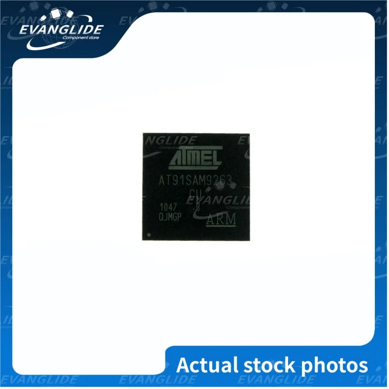 1 PSC AT91SAM9263B-CU-100 Orginal & New  Microprocessor - MPU 32-bit MCU