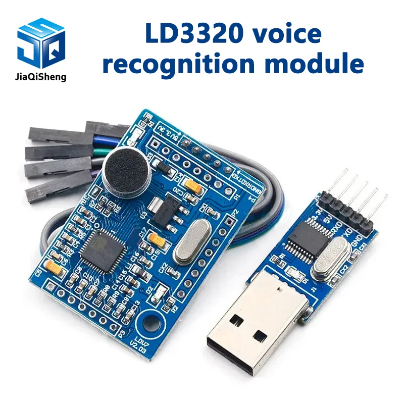 LD3320 voice recognition module 51 single chip microcomputer IO voice module non-specific human voice recognition