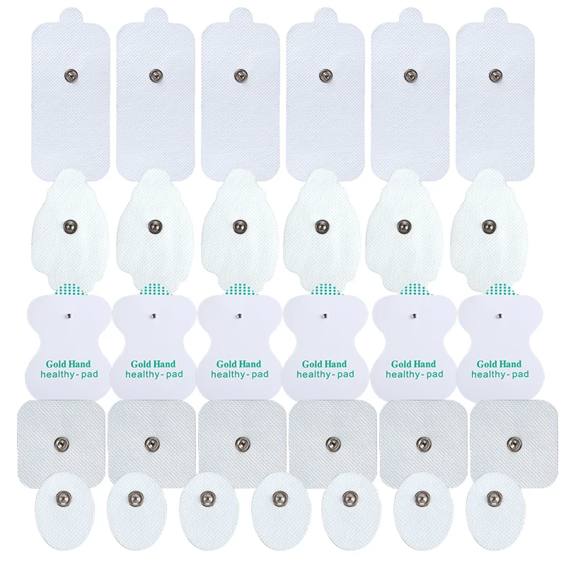 Self-Adhesive Electrode Pad Gel TENS Electric Muscle Stimulator Replacement Patch for Acupuncture Moxibustion Physical Therapy