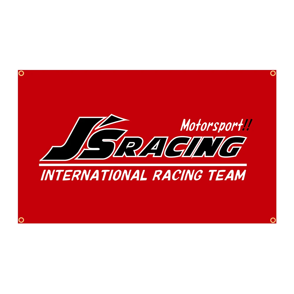 

90x150cm J's Racing Jdm Flag Polyester Printed Racing Car Banner Garage or Outdoor For Decoration