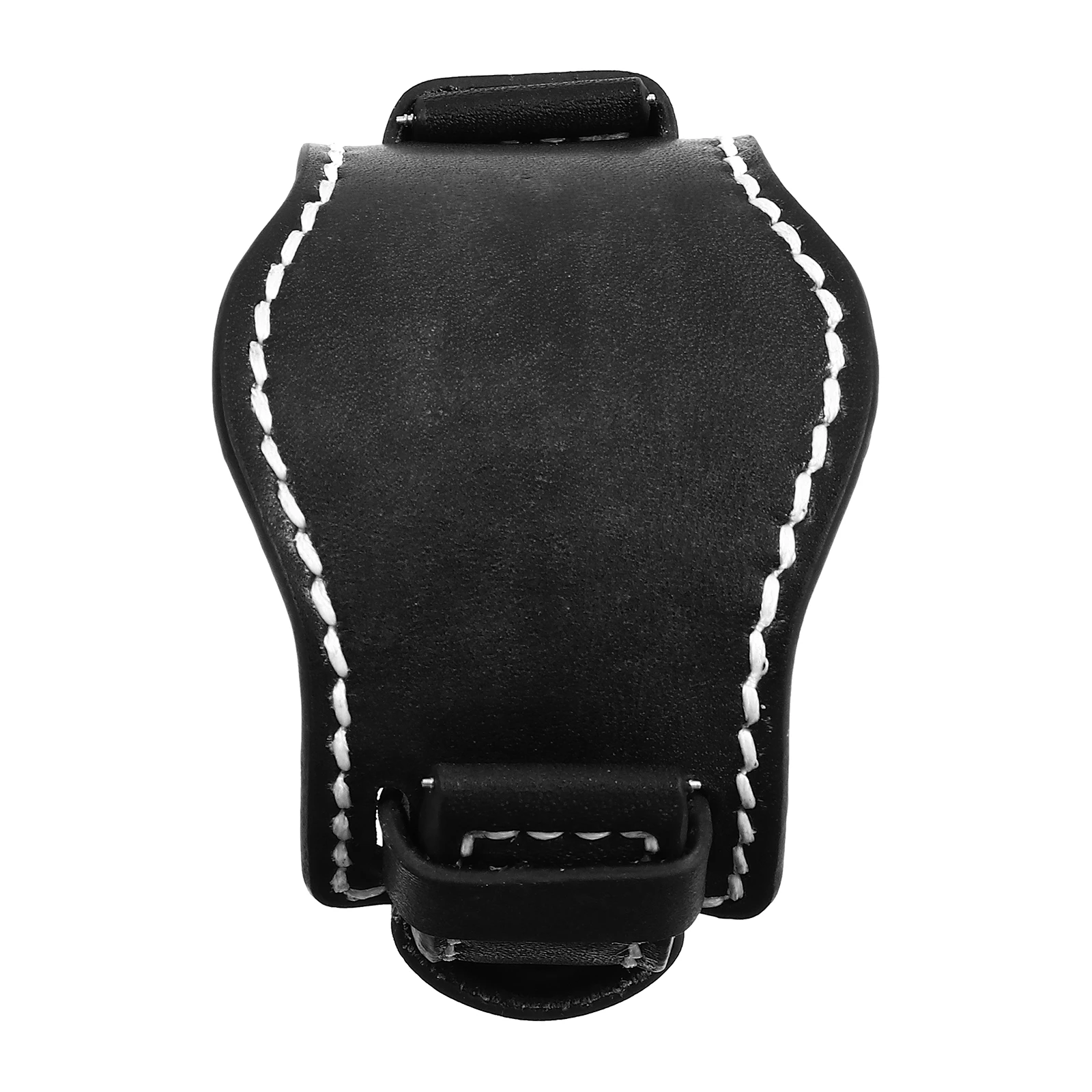 

Anti-metal Allergic Watch Strap Black Wristband for Men Durable Lightweight Fits Most Watches Vintage Design