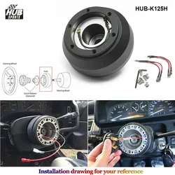 Steering Wheel Boss Kit Short Hub Adapter Kit For Scion FR-S For Subaru BRZ For Toyota 86 Jdm HUB-K125H