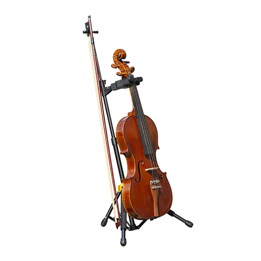 

Flanger FL-13 Violin Stand Violin Metal Stand Hanging Bow Black 3 Legged Support Bracket String Instrument Parts & Accessories