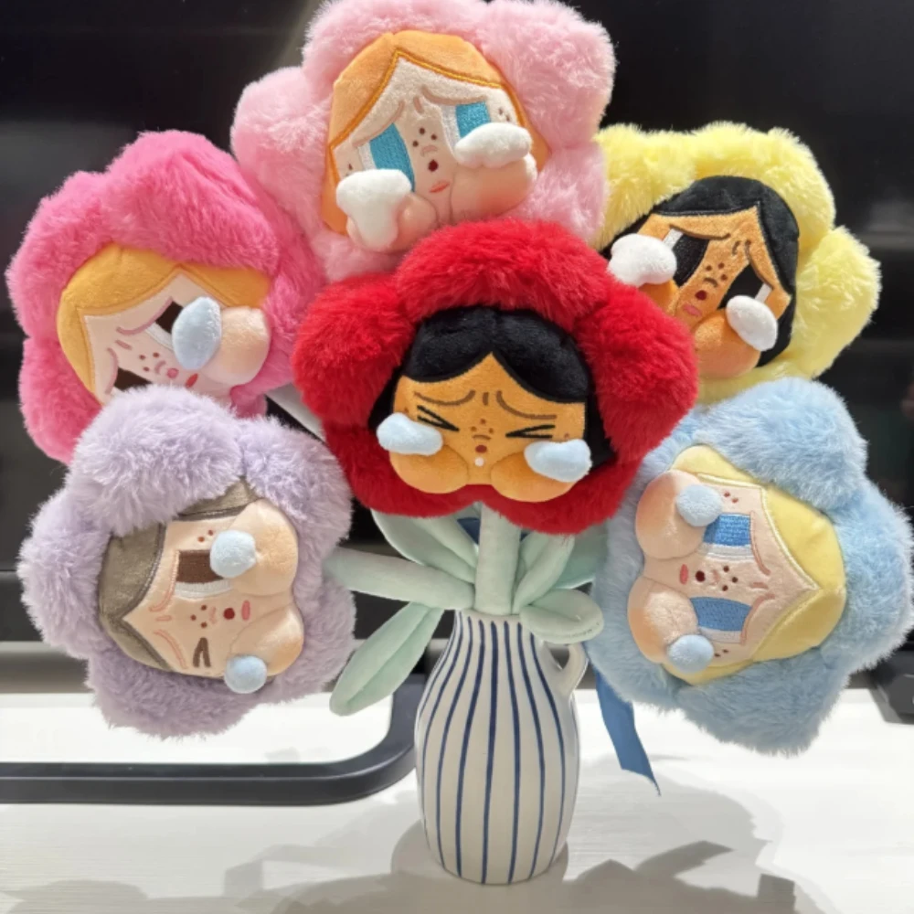 In Stock Genuine Crybaby Sad Club Series Blind Box Plush Flowers Crying Baby Flower Bouquet Plush Decoration Cartoon Decor Toys