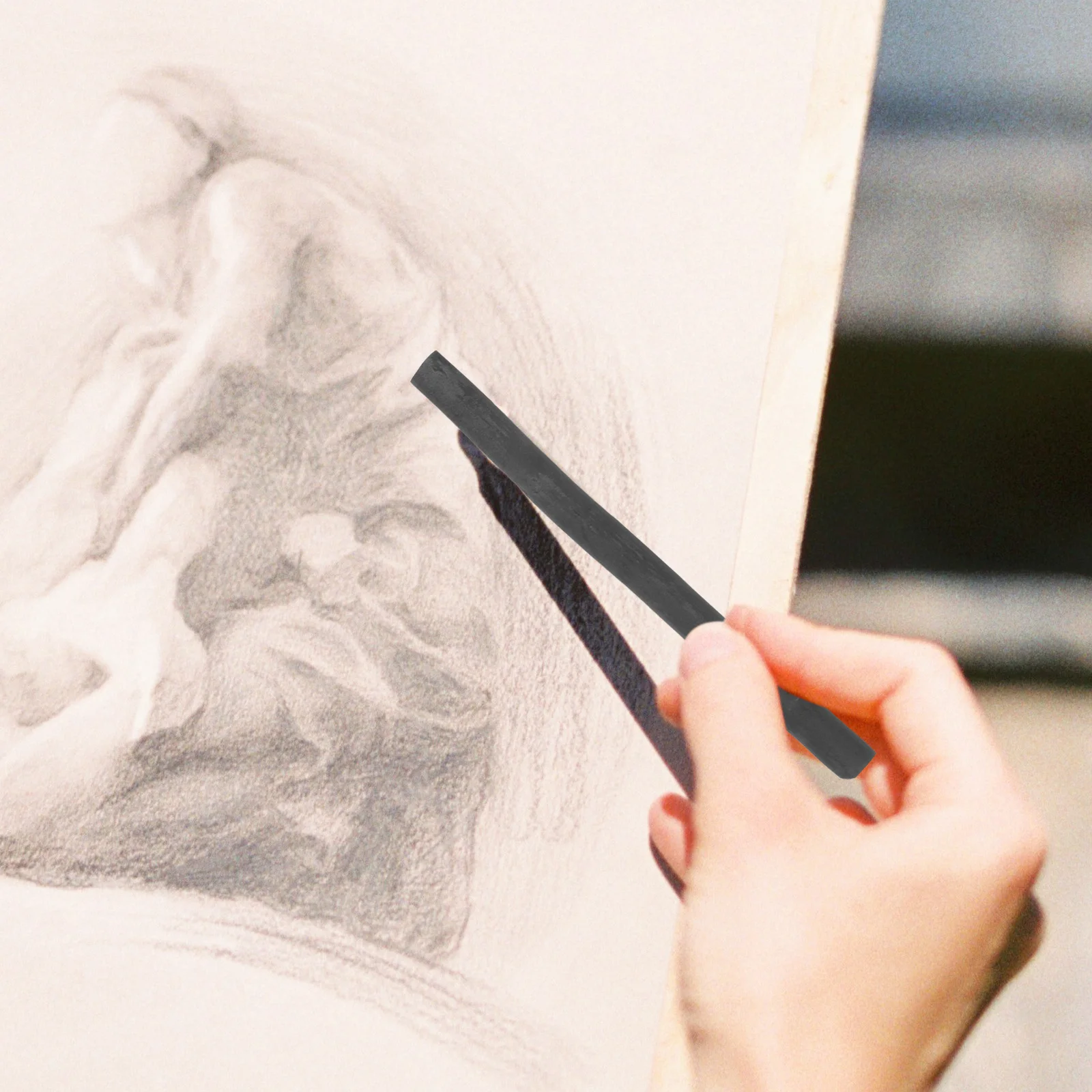 20 قطعة من أعواد الفحم المضغوطة، فحم الصفصاف المتين للرسم، أقلام الرصاص للهواة الاحترافية