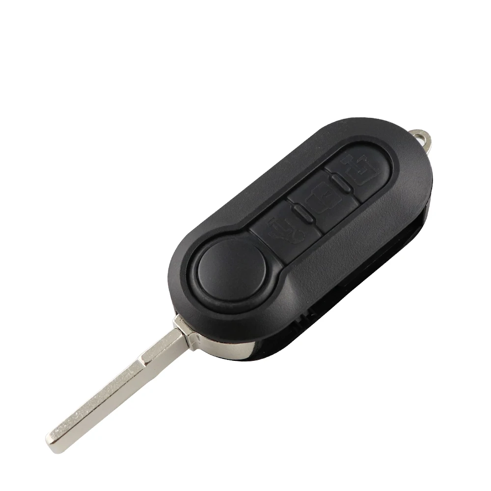 Car Key Shell For Fiat 500 Ducato Panda Punto Bravo 500L Lancia Musa Stilo MPV Grande Doblo For Citroen Jumper Peugeot No logo