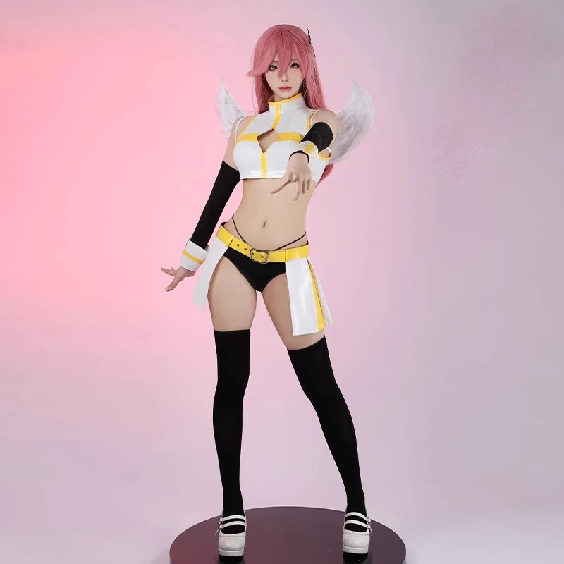 第二の次元 次元誘惑 ミリエラ リリエル リリサ 天野 ミカリ 橘 コスプレ衣装セット アニメ ハロウィン セクシー