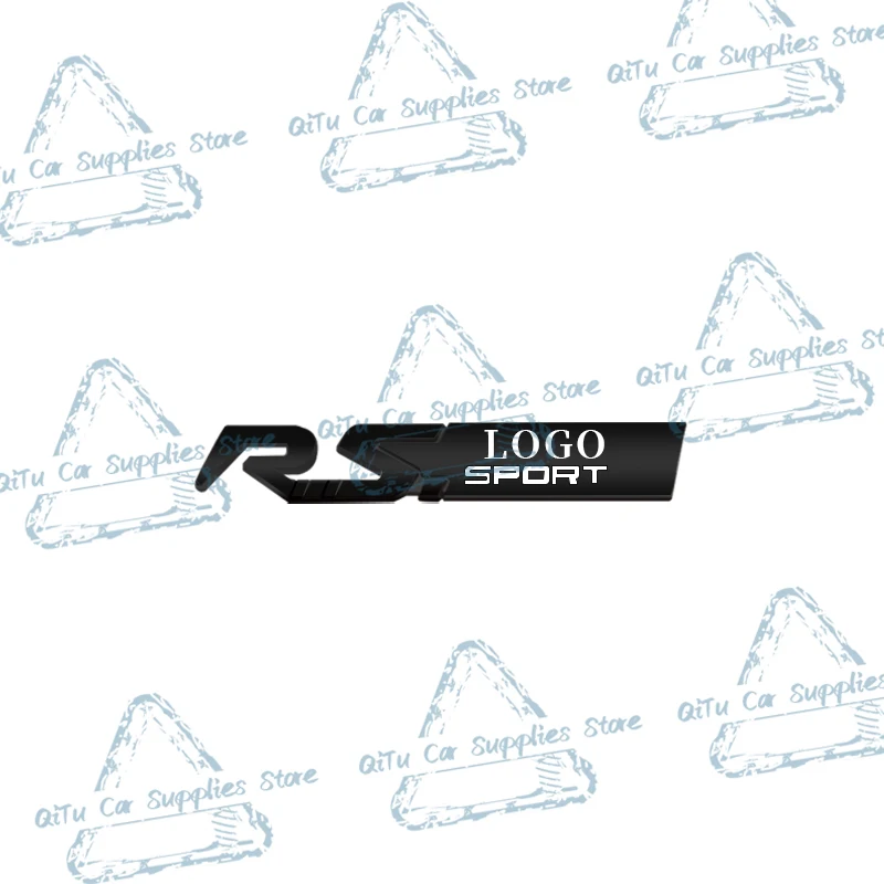 Car Styling Metal RS Sport Emblem Logo High Quality Car Rear Trunk Badge Decor Sticker For Kangoo Megane Twingo Clio GT Scenic image 3