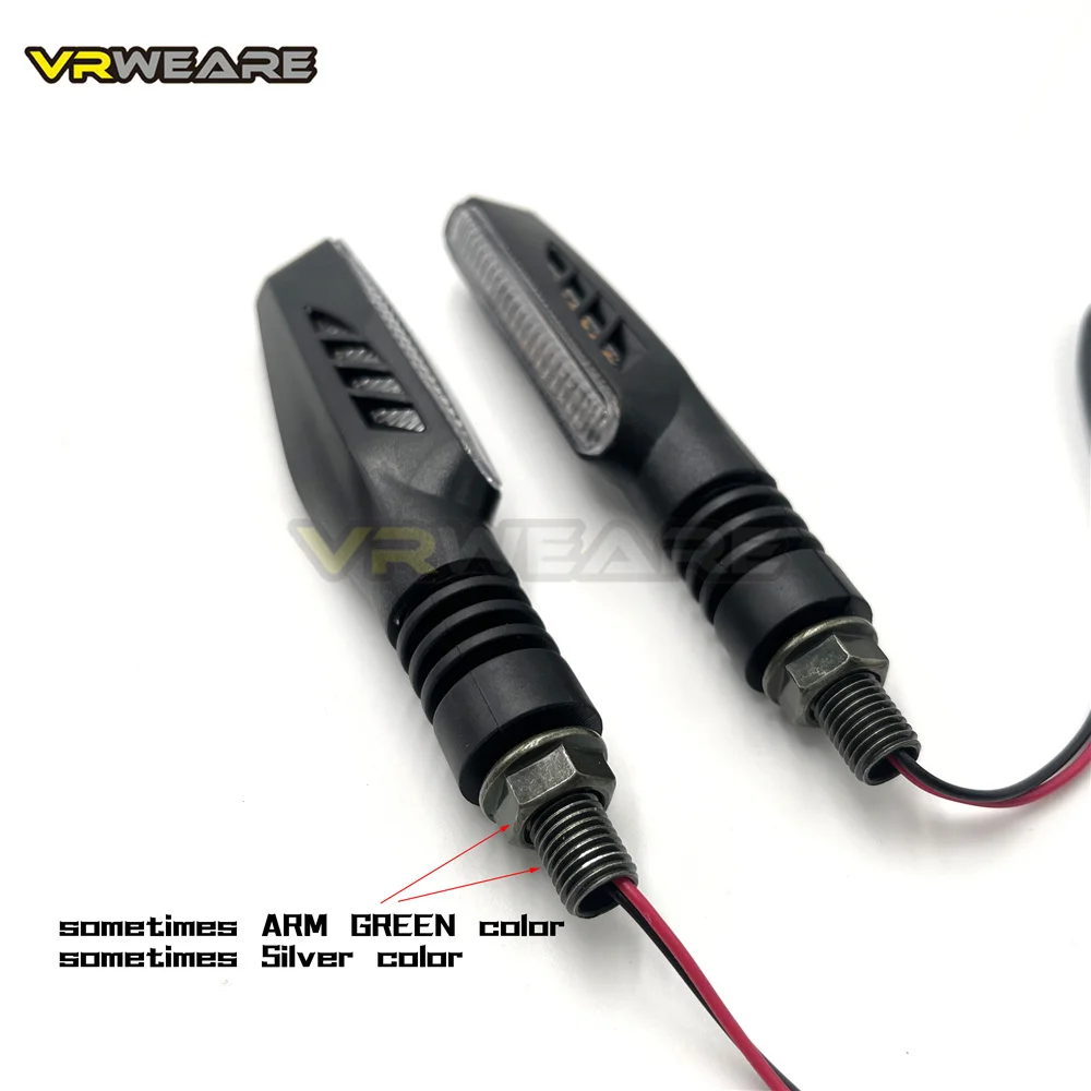 4PCS LED Turn Signals Indicator Motorcycle Flasher Arrow Motorcycle Turn Signals Light Motorcycle Light For Honda Yamaha Kawasak