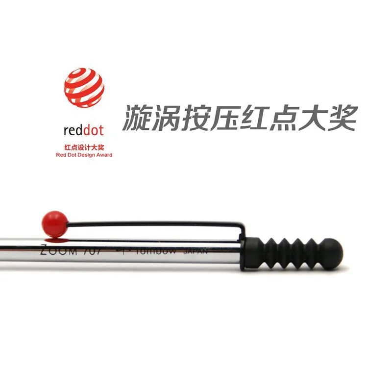 TOMBOW Mini Slim Design Vulpotlood Japans briefpapier ZOOM 707 Geschenkpen SH-ZS Anti-break Metalen Penpunt Mooie potloden