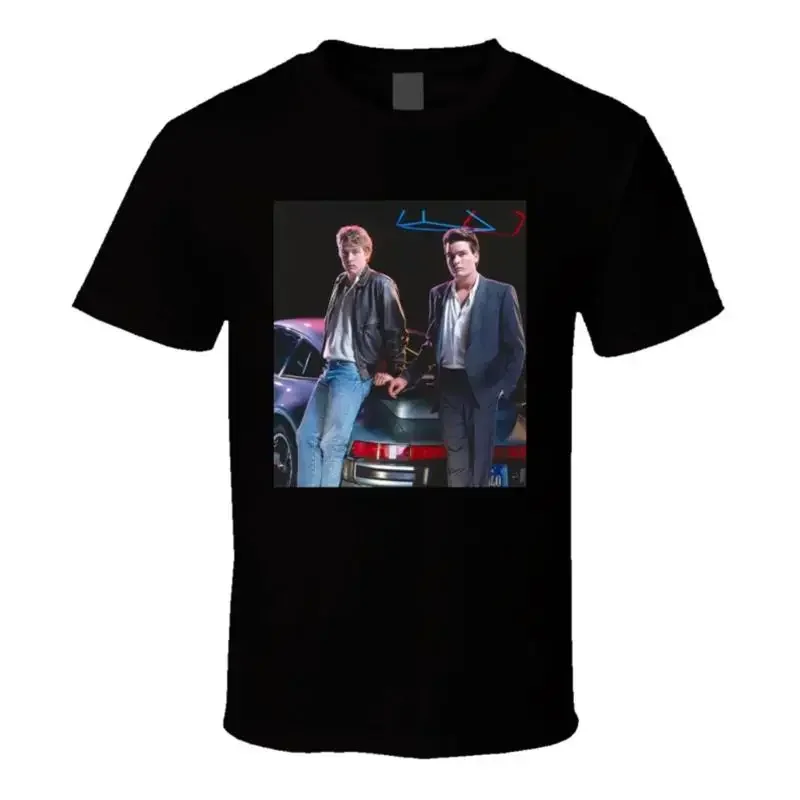 Charlie Sheen No Man's Land Retro Movie T Shirt