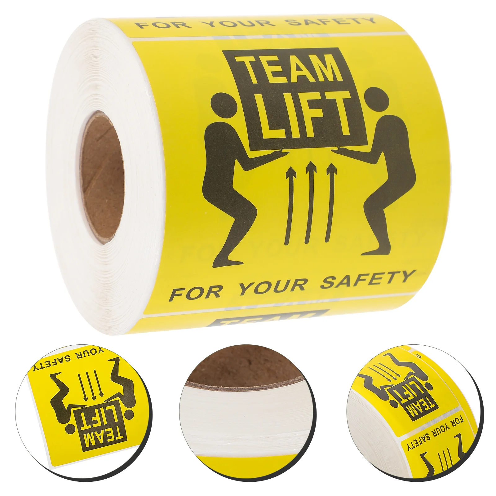 

Overweight Sticker Heavy Object Labels Large Team Lift Shipping Package Stickers Caution