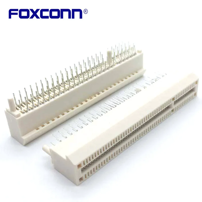 Foxconn 2EG04921-D2W-DF PCIE Pin Insertion Blue Bayonet Slot Connector