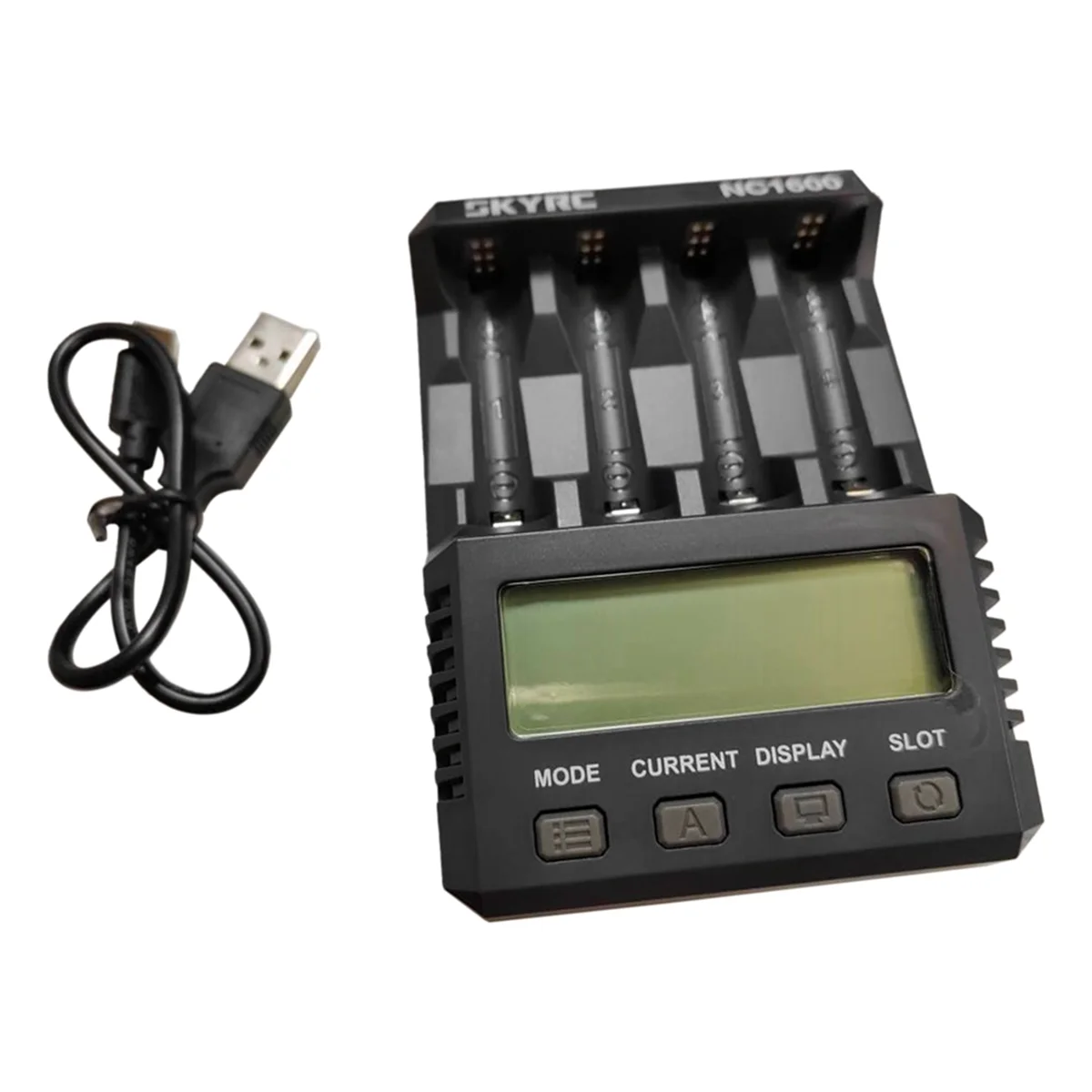 New SKYRC NC1600 Battery Charger AA/AAA NiMH NiCr Battery Charger with Analyzer Portable Utility Charger