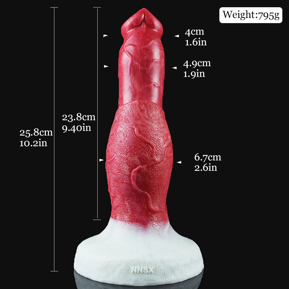 NNSX Huge Silicone Horse Penis With Suction Cup Hellfire Dildo For Beginners Female Fantasy Masturbate Anus Massage Sex Toys