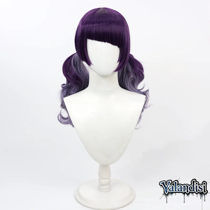 Yalandisi& Cosplay Wig Halloween Carnival Party Props Synthetic Hair Heat Resistant Fiber+Wig Cap