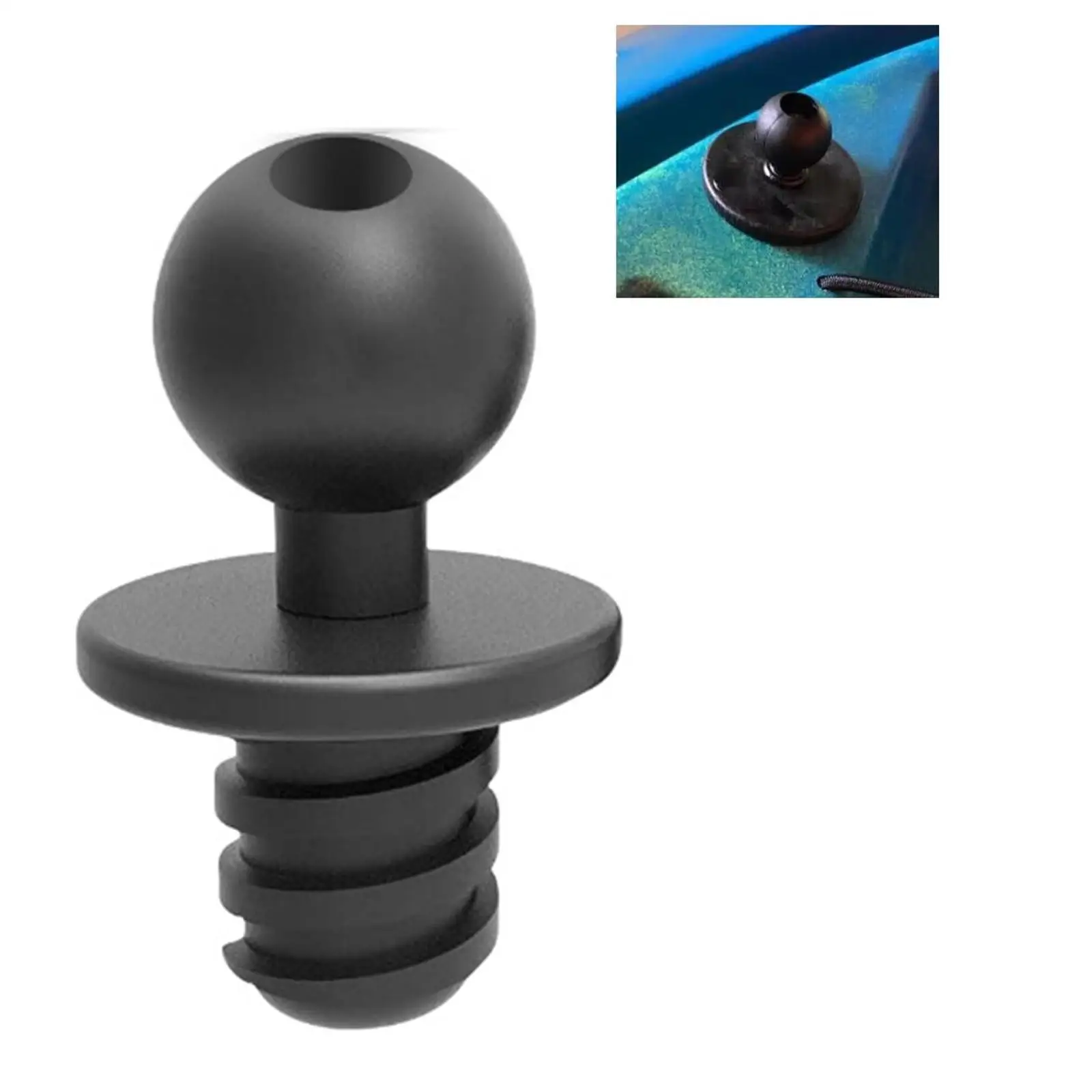 

Монтажная база Solo для аксессуаров для каяков, заменяет шаровой адаптер базового рычага