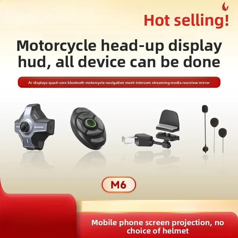 

MOTOEYE Motorcycle Helmet HUD Head-up Display Motorcycle Navigation Locomotive Driving Record Bluetooth Headset capacete de moto