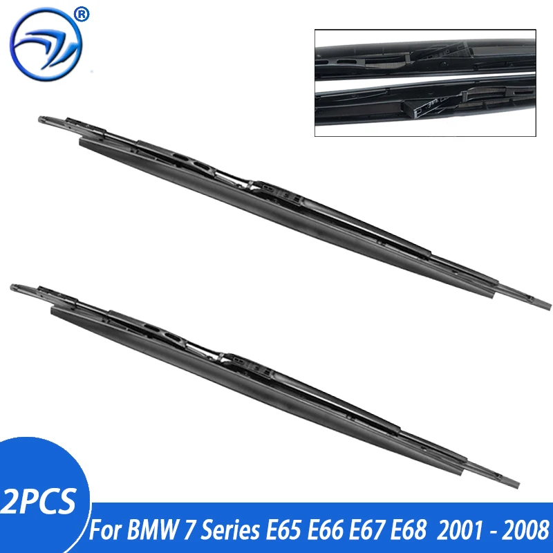 Wiper Blades for BMW 7 Series E65 E66 E67 E68 F01 F02 F03 F04 730i 735i 740i 745i 750i 760i 730d 740d 745d 730i/Li