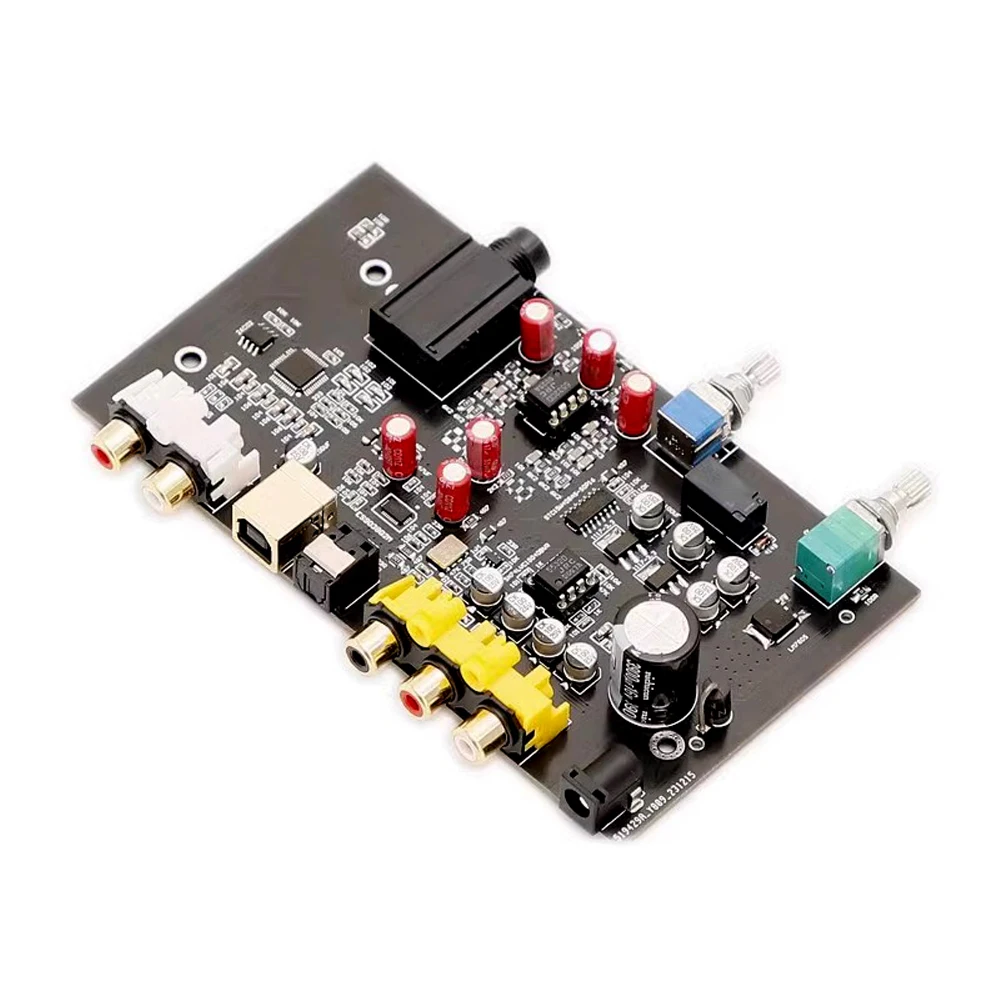 ES9038Q2M Fiber Optic Coaxial USB Decoder Board