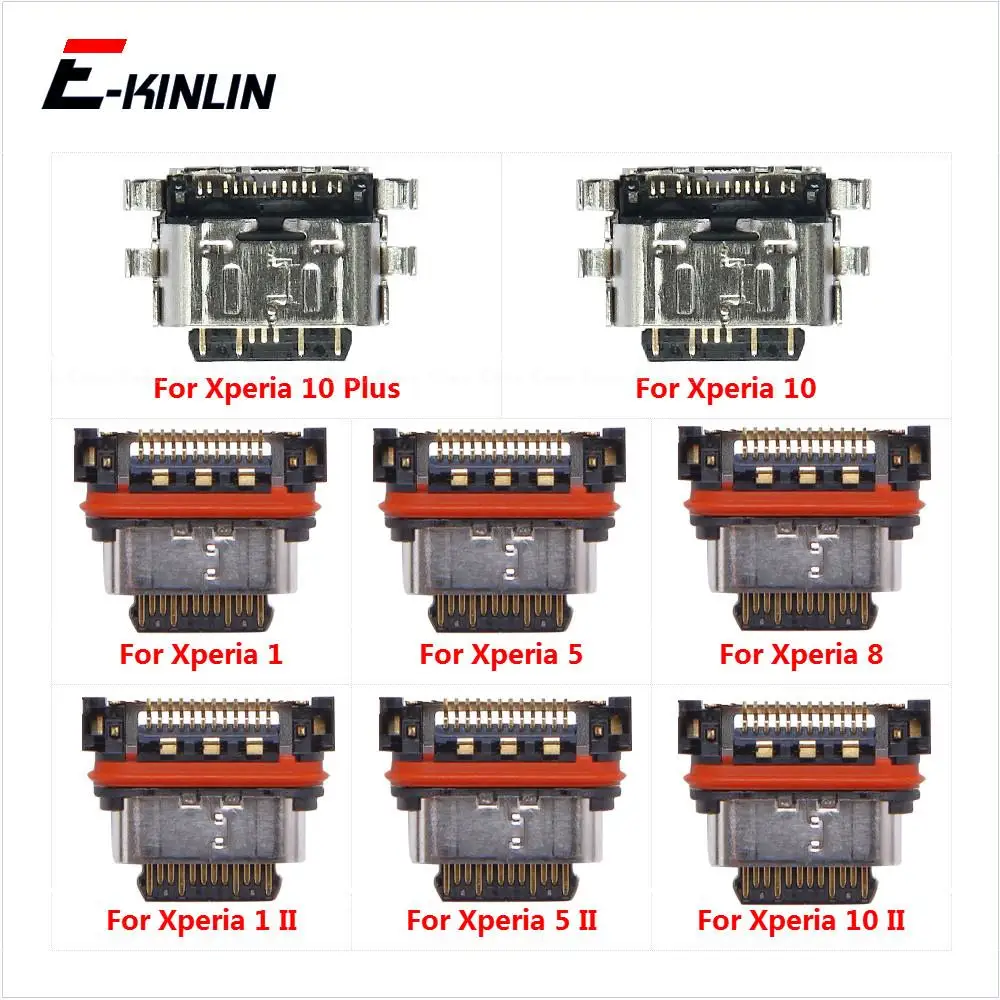 

Разъем USB Type-C для подключения зарядной док-станции для Sony Xperia 1 5 10 II 8 10 Plus