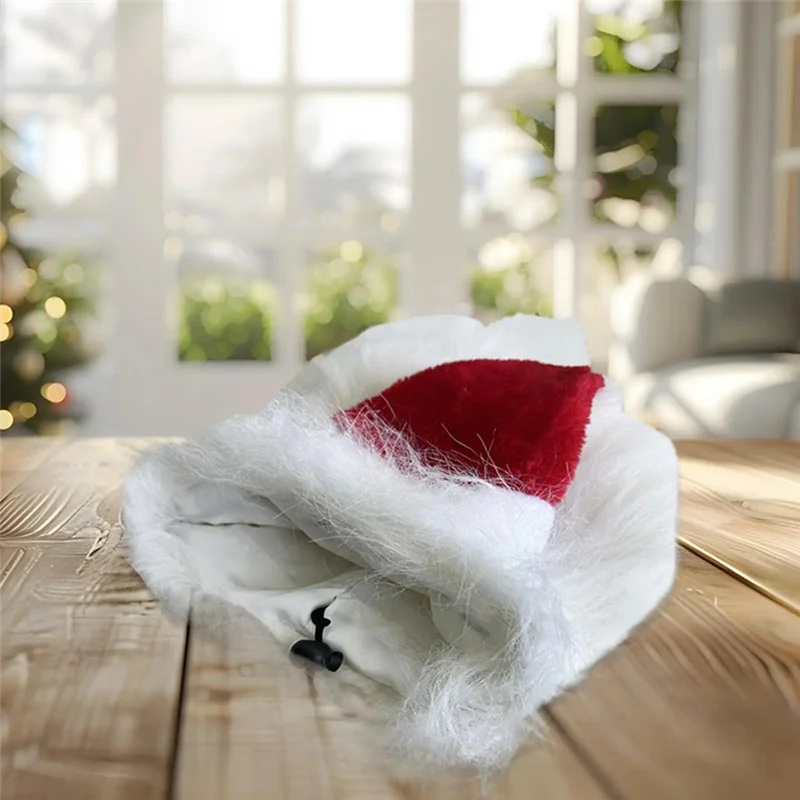ABDJ-猫犬クリスマスサンタ帽子面白いかわいいサンタ帽子ペットコスチューム冬の夜家族友人青少年女の子男の子