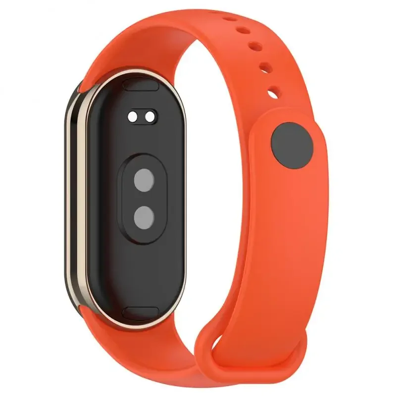 Pulseira de silicone para Xiaomi Mi Band 8, Pulseira NFC, Substituição do cinto esportivo, Pulseira Smartwatch, Pulseira