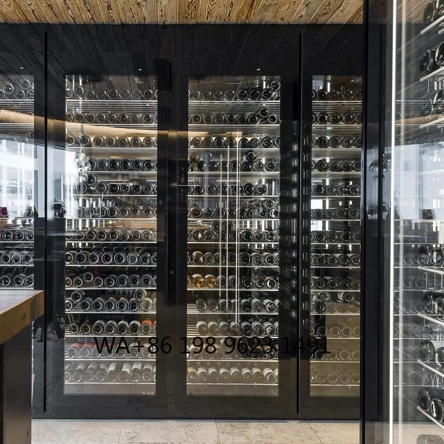 Walk-in Liquor Climate Control Systems Fridge Constant Temperature Chiller Humidity Independent Wine Cabinet Wine Cellar