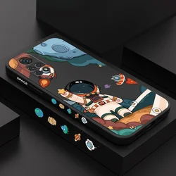 Hey Astronaut Phone Case For Xiaomi Redmi Note 14 13 12 12S 11 11S  10 10A 10T 10S 9T 9 8 7 Pro Plus 10C 9A 9C 9T 4G 5G Cover