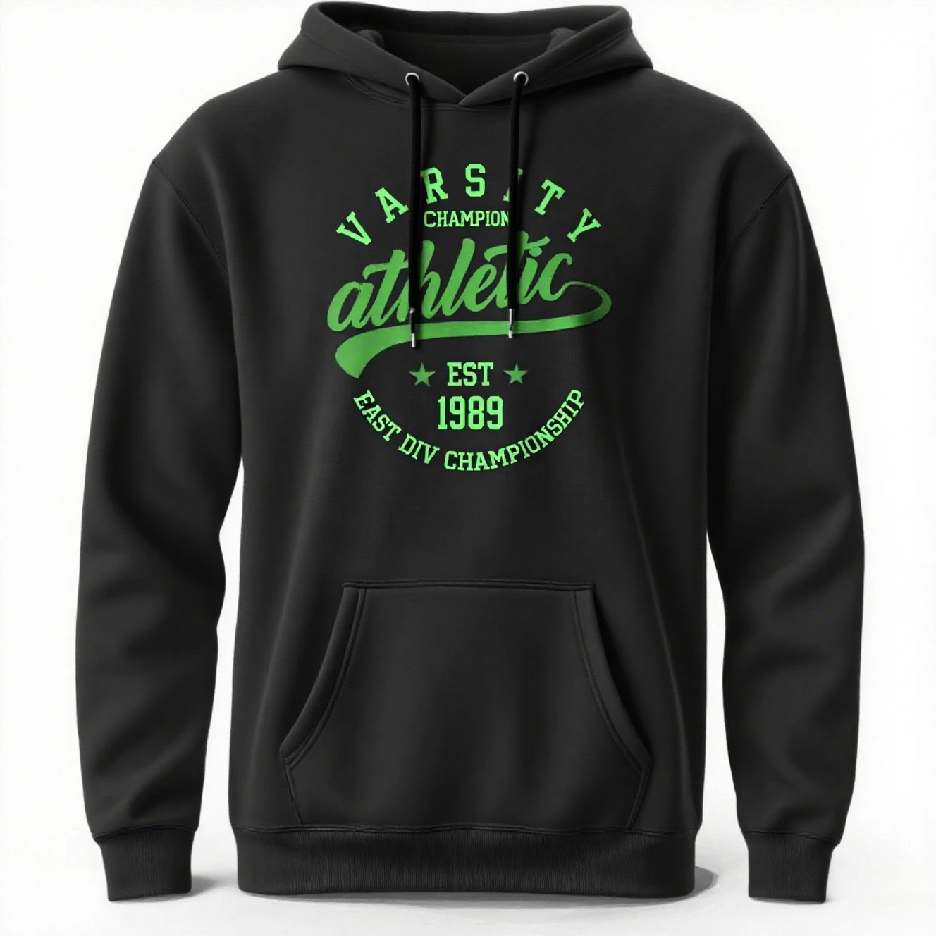 

Green Graphic Printing Autumn and Winter Cotton Men's and Women's Hoodies Casual Outdoor Street Sports Training Brand Trend