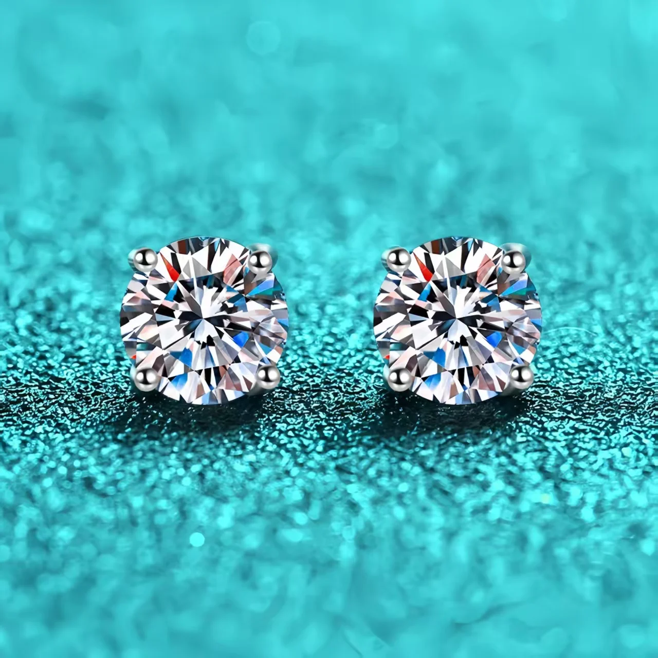#60 Trending Moissanite Stud Earrings Right Now