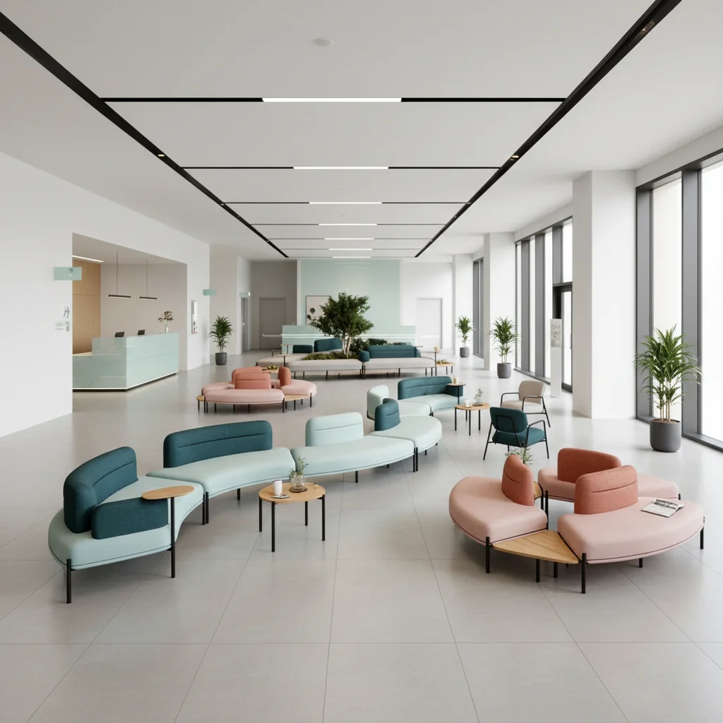 & Customizable Office Sofas for Hotels Hospitals Libraries Clubs Medical Furniture for Public Places Sectional Sofa Lounge Sofa