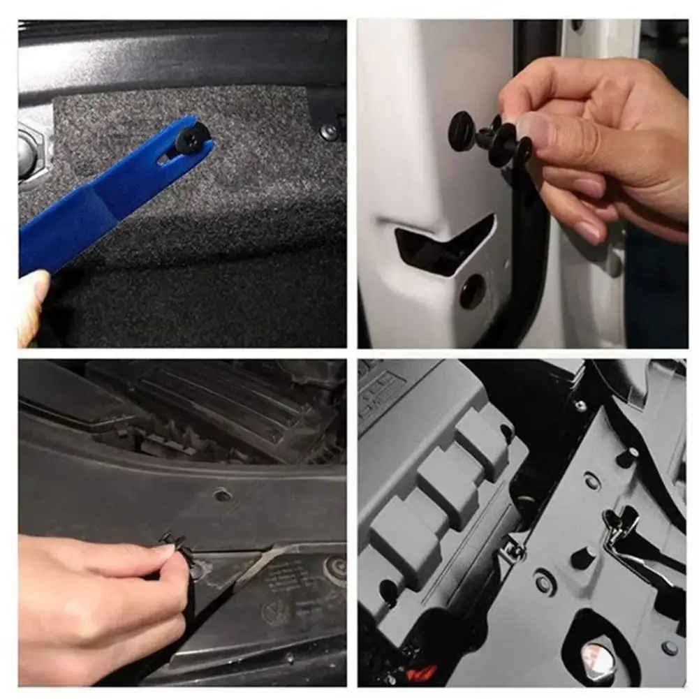 Car Fastener Clip Front Panel Fastener Car Fender Liner Retainer Clips Corrosion-resistant Splash Shield Fasteners Universal