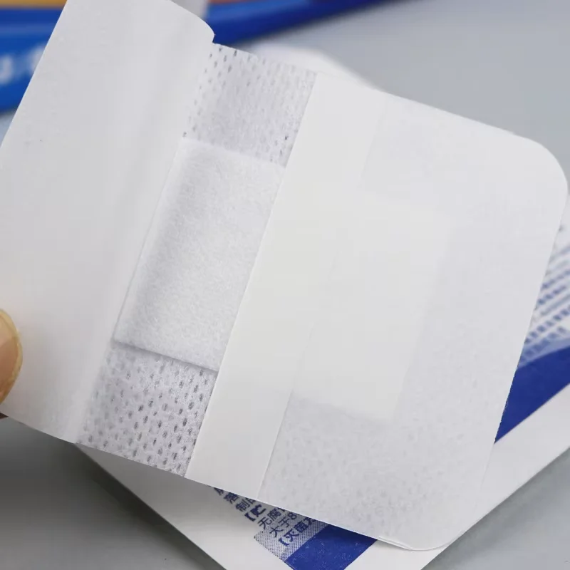 10pcs Sterile Dressing First Aid Bandage Emergency Kit Waterproof Breathable Cushion Adhesive Plaster Wound Hemostasis Sticker