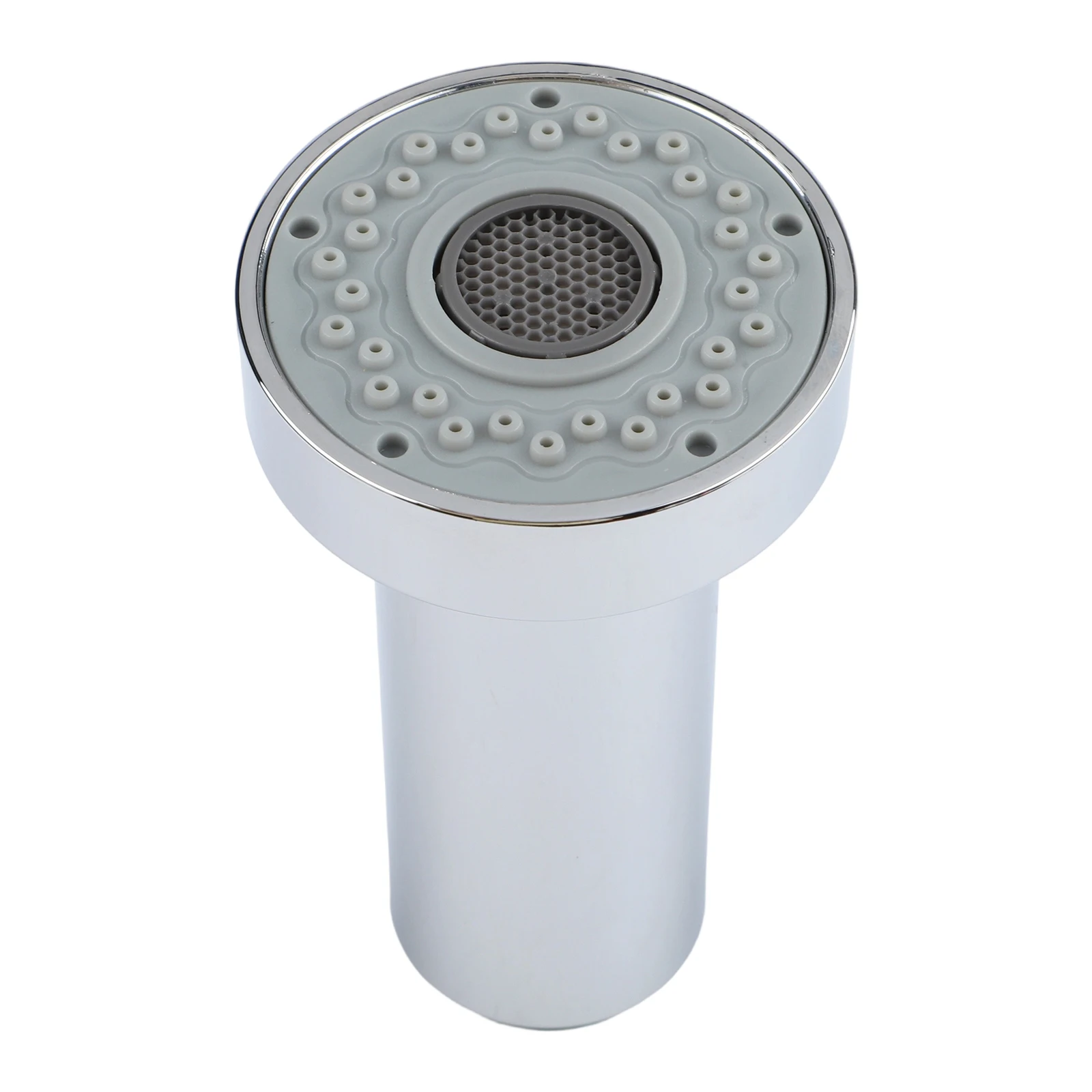 Pull Out Nozzle Chrome/Brushed/Matte Black ABS Kitchen Faucet Spray Head Replacement Nozzle Easy to Clean and Maintain