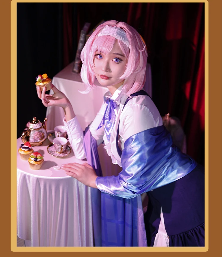 New Mooyiyi cos Impact 3 Elysia Cosplay costume Halloween Christmas Role Playing Party Comic Game Sexy Dress