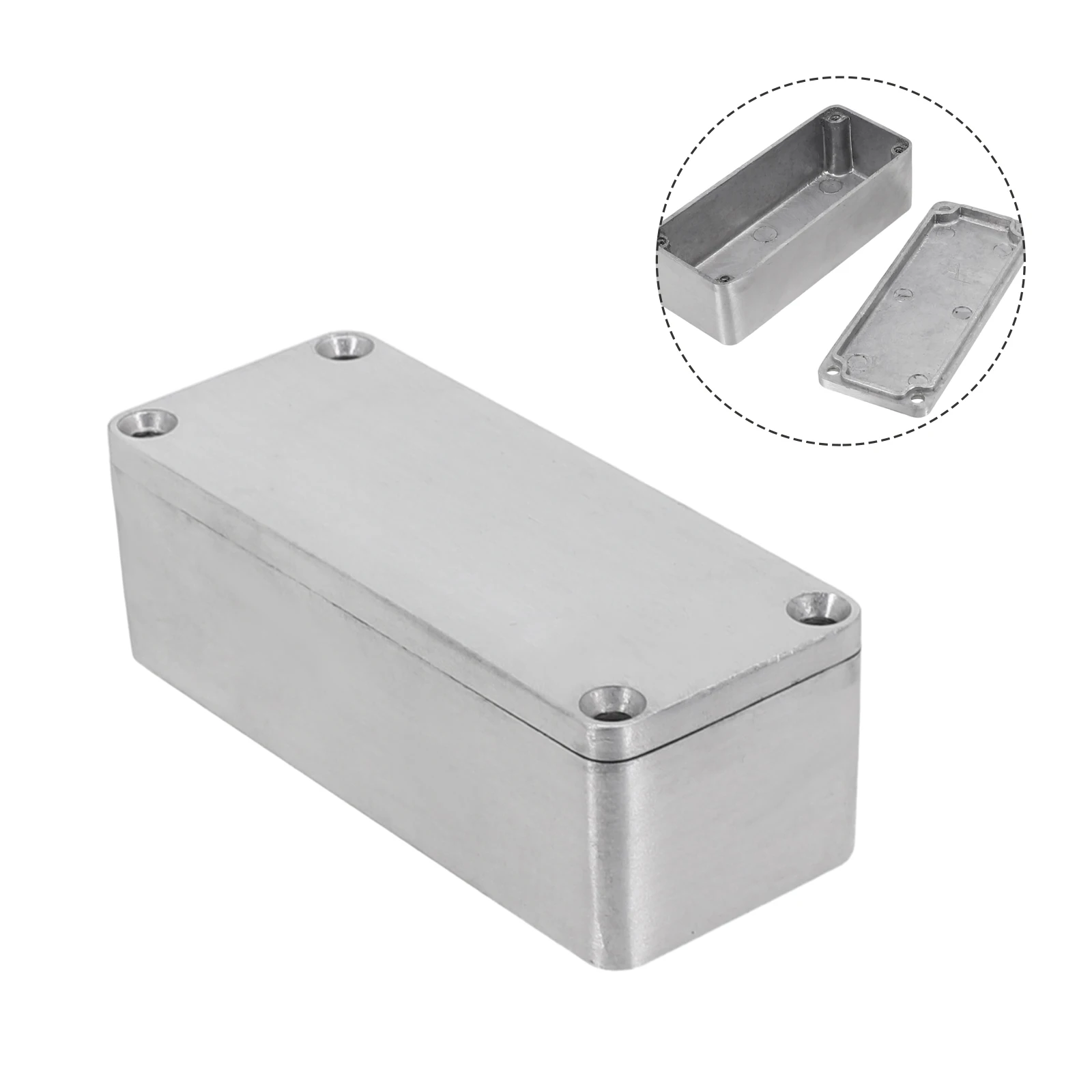 Die Cast Aluminum Electrical Enclosure Box for Instrument Housing and Circuit Protection in Non-Hazardous Environments