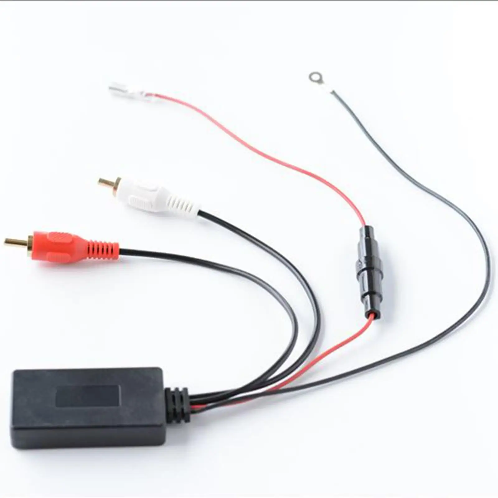 2 RCA AUX Adapter Car Bt Audio Cable Receiver Module for Vehicle Stereo Music Streaming Copper Connector for CD Player