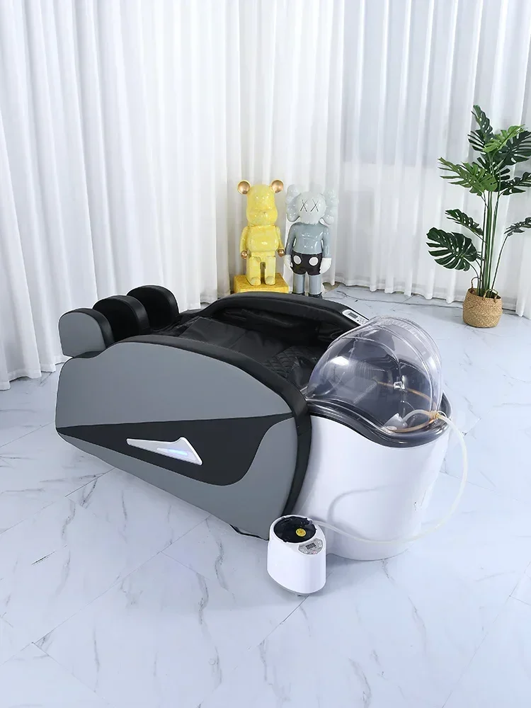 Electric intelligent massage shampoo bed special for barber shop