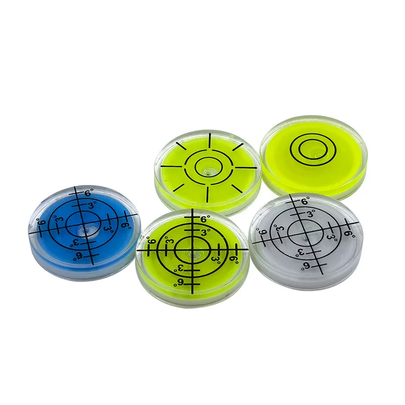 Imagem -03 - Medidor Circular Redonda Universal Spirit Level Bubble Bullseye Ferramentas de Medição Spirit Level 32 mm 1pc