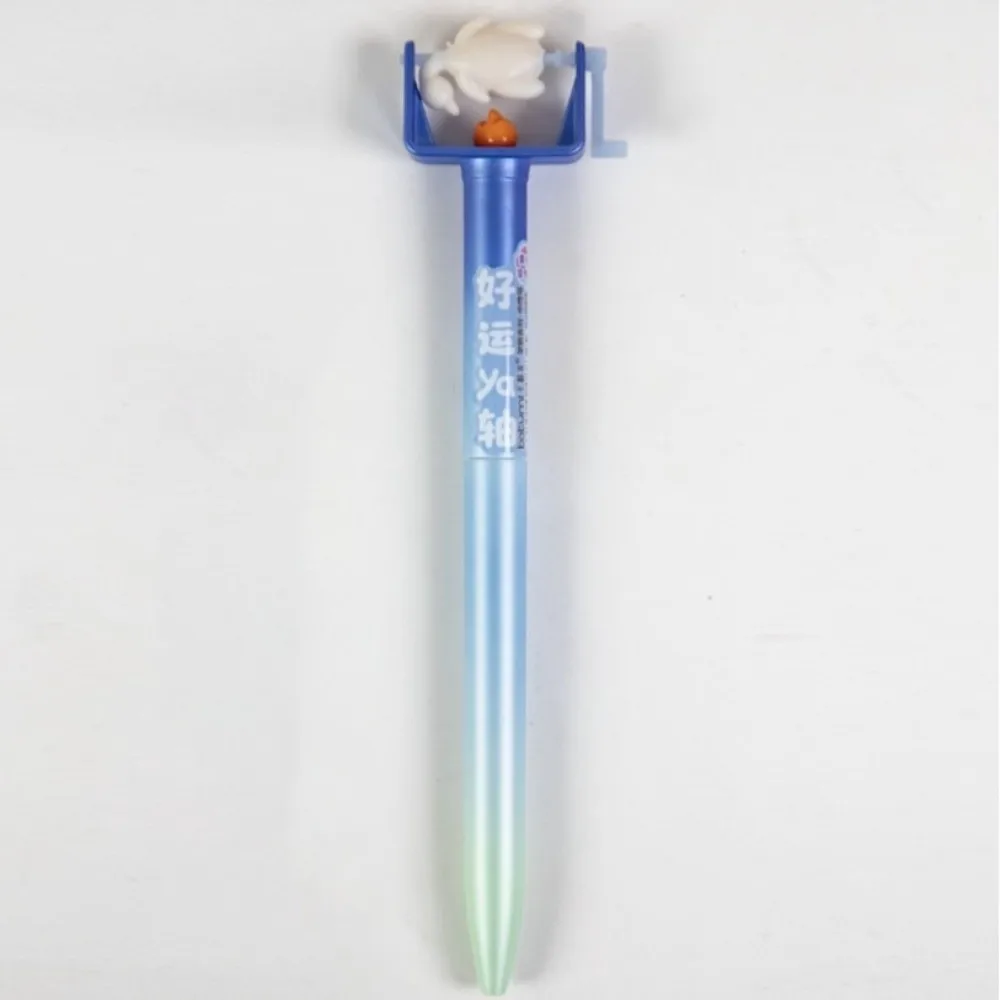 Gift Funny BBQ Theme Color-Changing Pen 0.5 Tip Novelty Rotating Refill Pen Smooth Writing Neutral Design Writing Pen Drawing