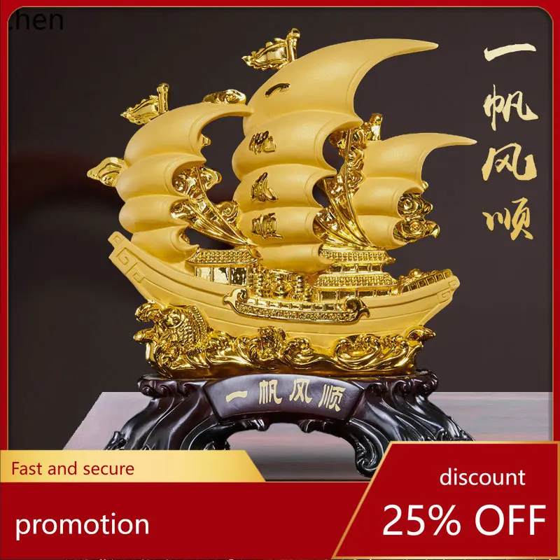 

HXL Creative Entryway and Living Room Home Decorations - Smooth Sailing Housewarming Ornament